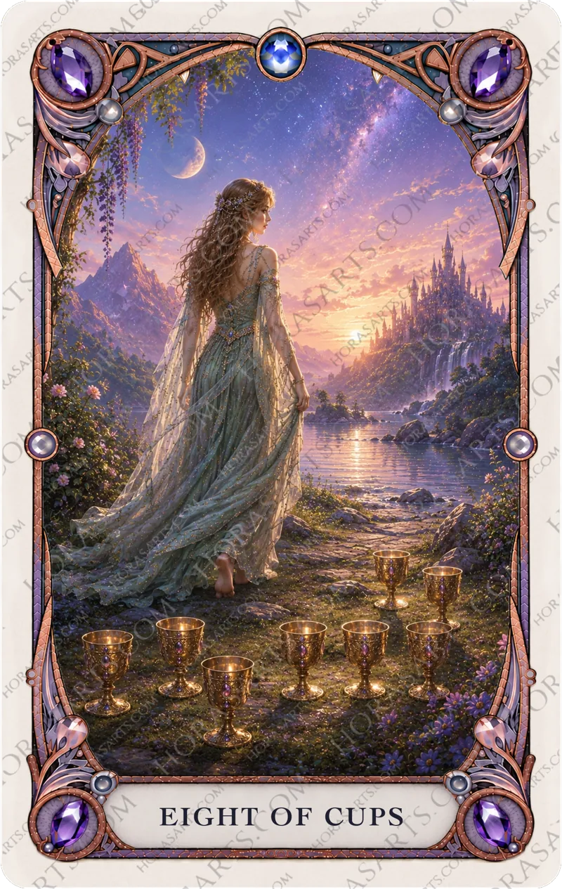 ไพ่ Eight of Cups