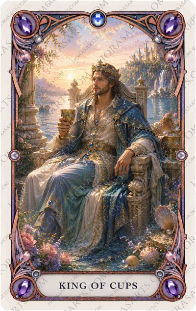 ไพ่ King of Cups