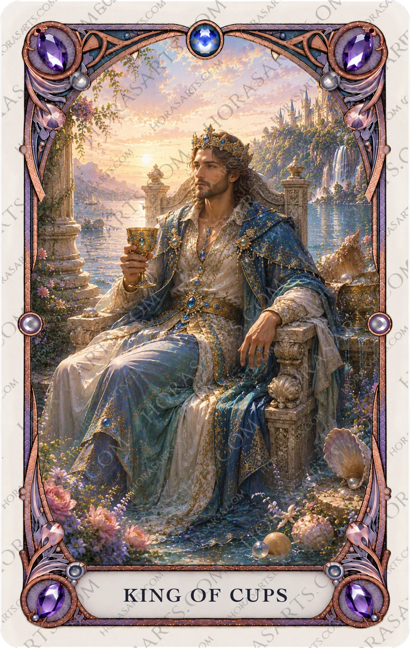 ไพ่ King of Cups