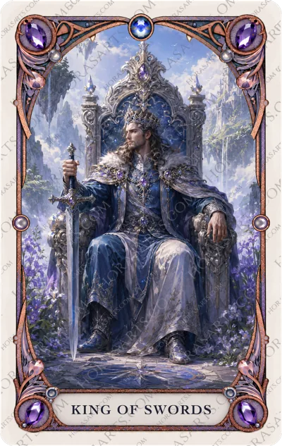 ไพ่ King of Swords