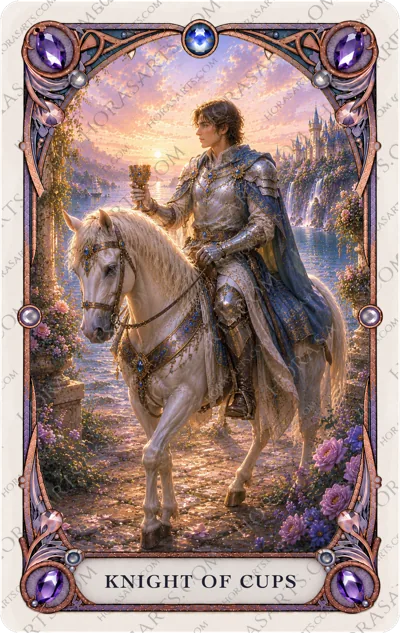 ไพ่ Knight of Cups