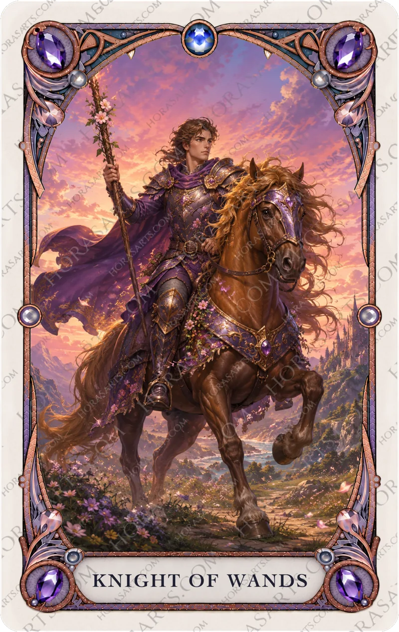 ไพ่ Knight of Wands