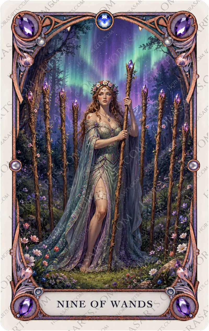 ไพ่ Nine of Wands
