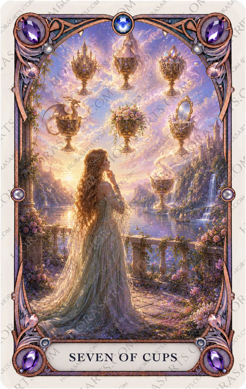 ไพ่ Seven of Cups