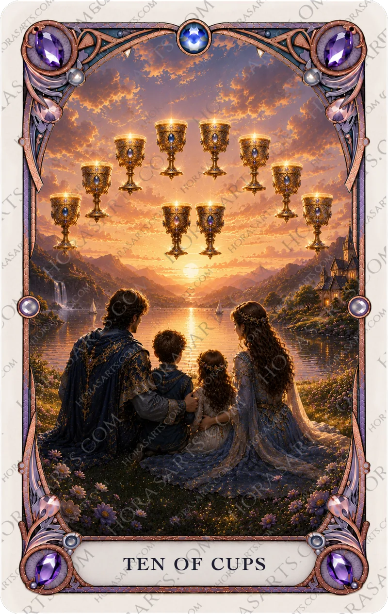 ไพ่ Ten of Cups