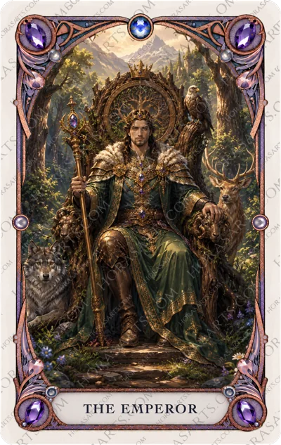 ไพ่ The Emperor