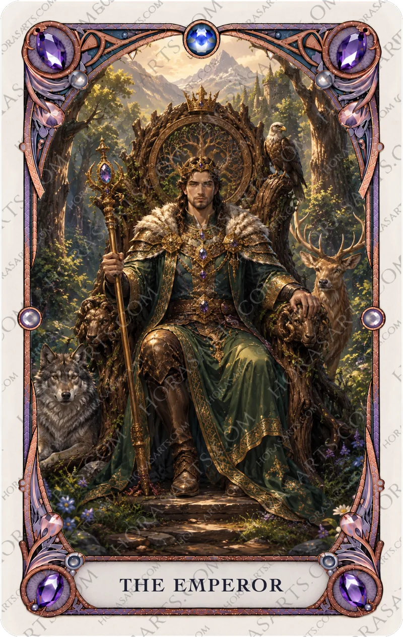 ไพ่ The Emperor