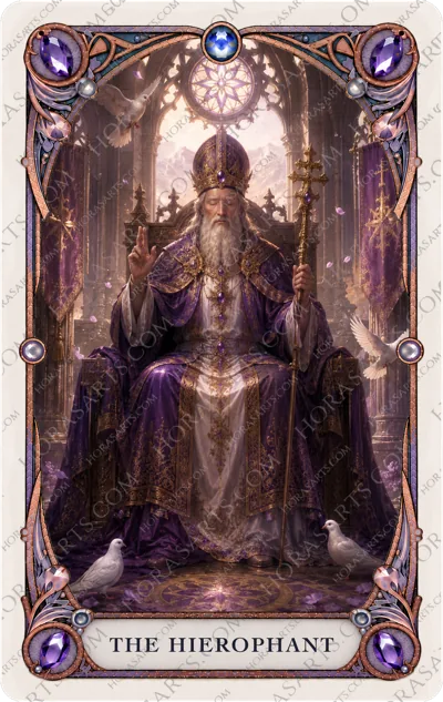 ไพ่ The Hierophant