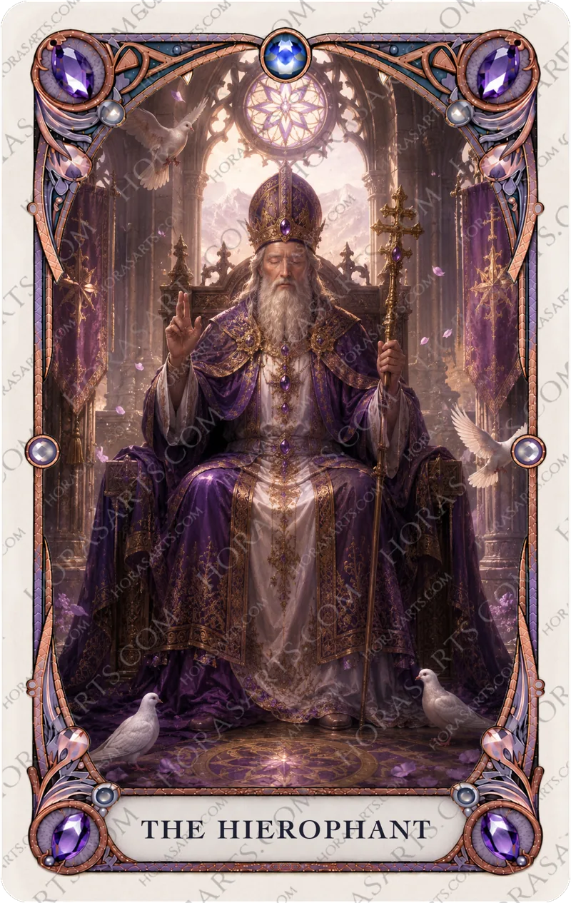 ไพ่ The Hierophant
