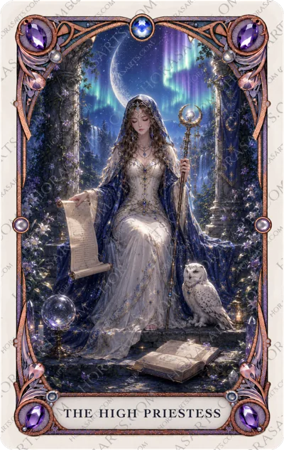 ไพ่ The High Priestess