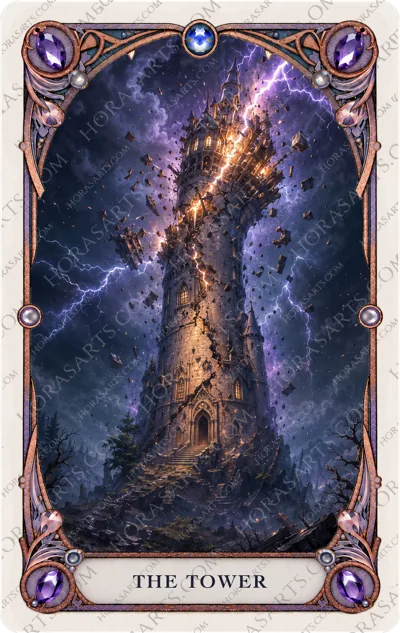 ไพ่ The Tower