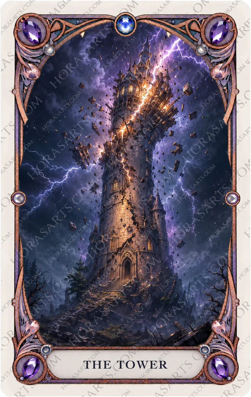 ไพ่ The Tower