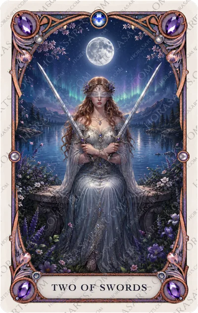 ไพ่ Two of Swords