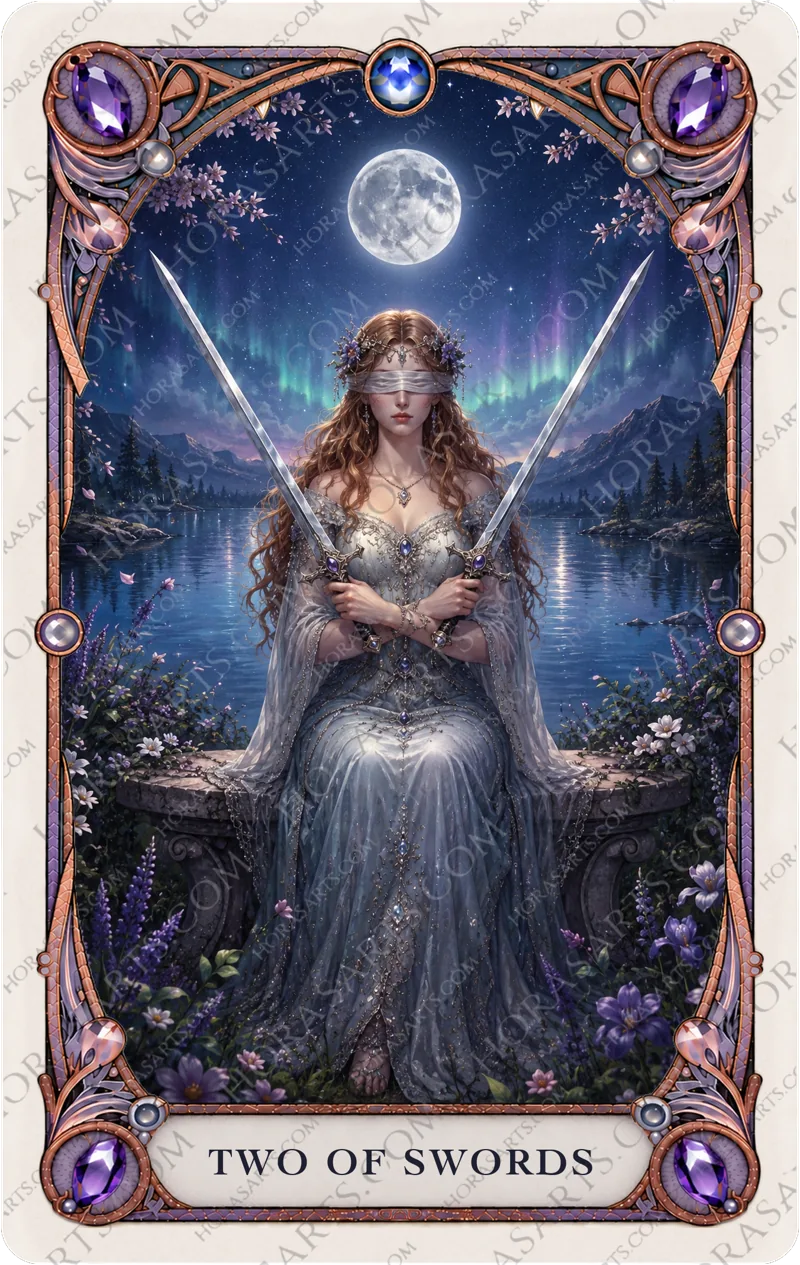 ไพ่ Two of Swords